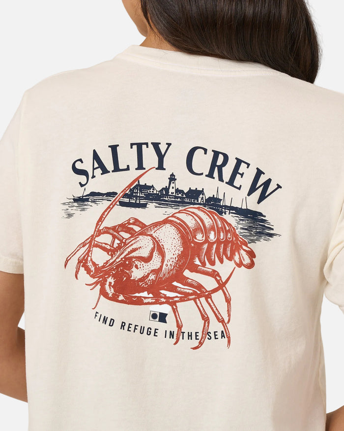 American Catch Bf Tee - Off White