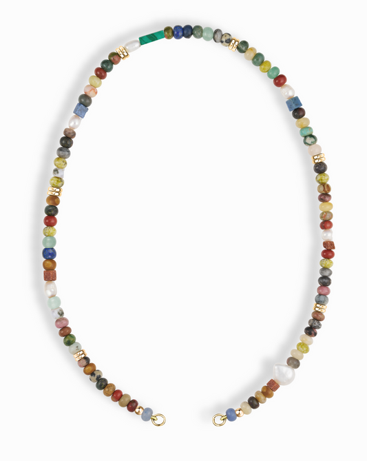 Andy Gemstone Enhancer Chain - Mod + Jo - Jewelry built to last, advanced plating technology