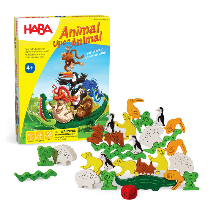 Animal Upon Animal Game - Compact Version - Wee Bee Baby Boutique