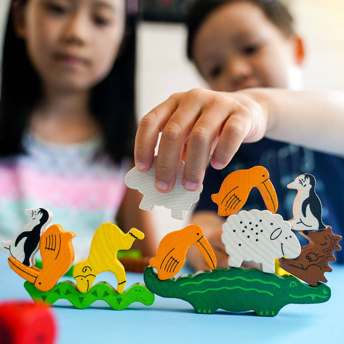 Animal Upon Animal Game - Compact Version - Wee Bee Baby Boutique