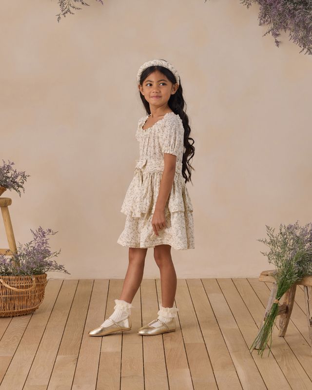 Annette Dress | Vines - Wee Bee Baby Boutique