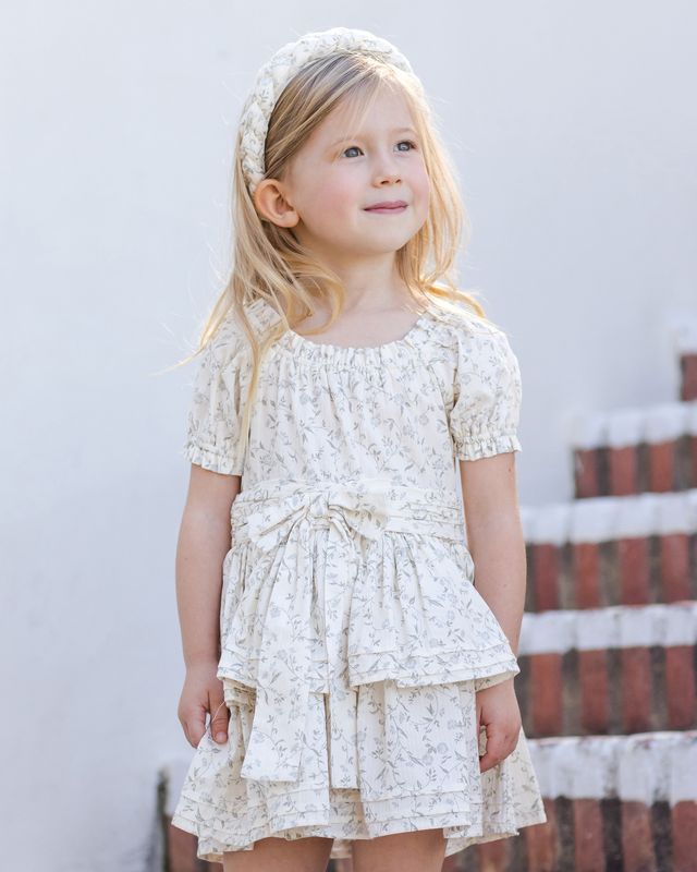 Annette Dress | Vines - Wee Bee Baby Boutique