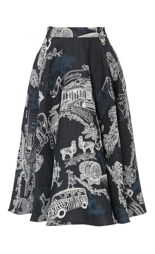 Anniversary Skirt - Twilight