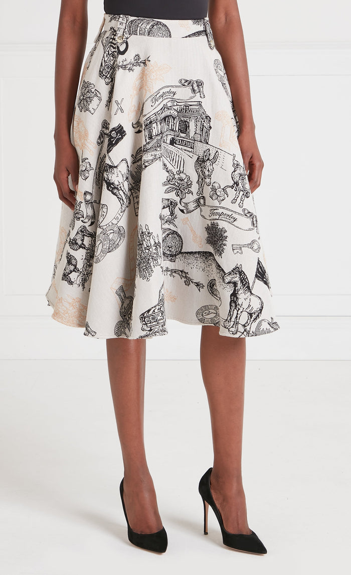 Anniversary Skirt - White