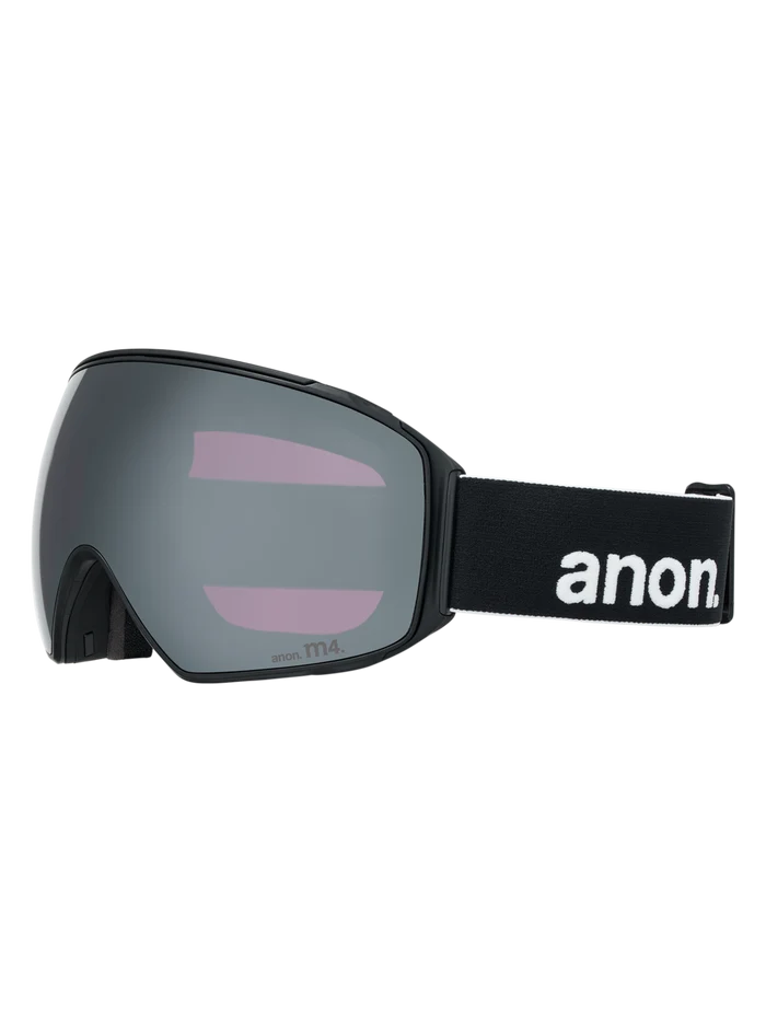 Product image of Anon M4 Goggles (Toric) + Polarized Perceive Lens[Variant:Frame: Black, Lens: Perceive Sunny Polarized Onyx (10% / S3), Spare Lens: Perceive Variable Violet (34% / S2)]