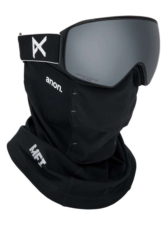 Product image of Anon M4 Goggles (Toric) + Polarized Perceive Lens[Variant:Frame: Black, Lens: Perceive Sunny Polarized Onyx (10% / S3), Spare Lens: Perceive Variable Violet (34% / S2)]