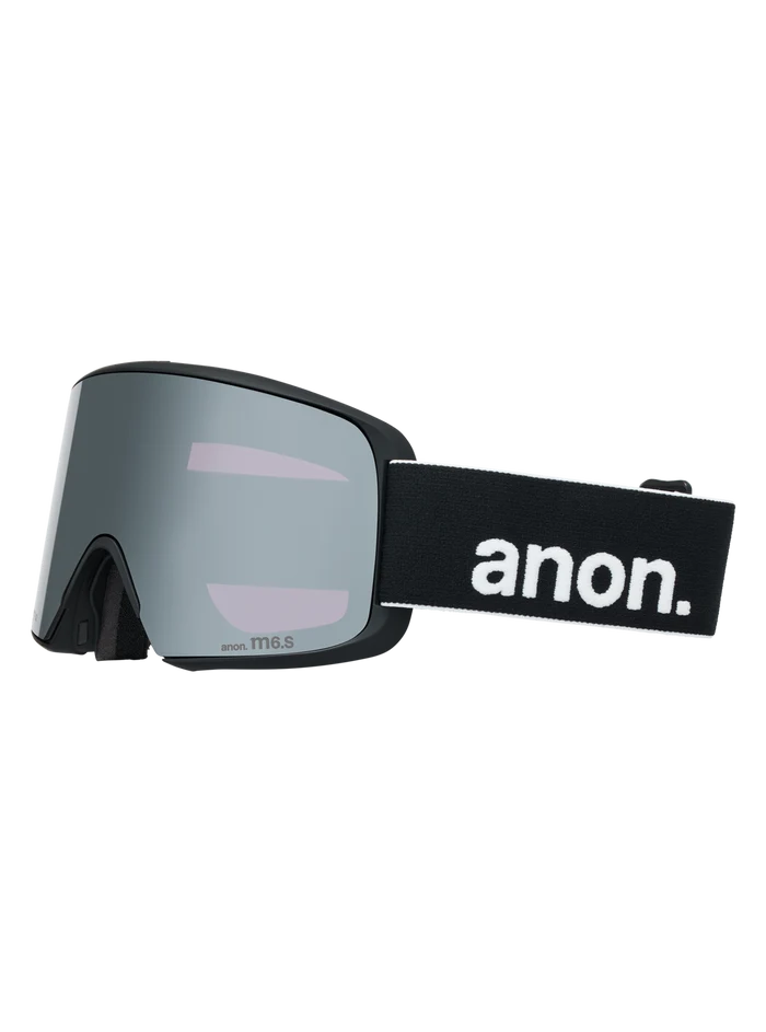 Product image of Anon M6S Goggles + Polarized Perceive Lens + MFI® Face Mask[Variant:Frame: Black, Lens: Perceive Sunny Polarized Onyx (10% / S3), Spare Lens: Perceive Variable Violet (34% / S2)]