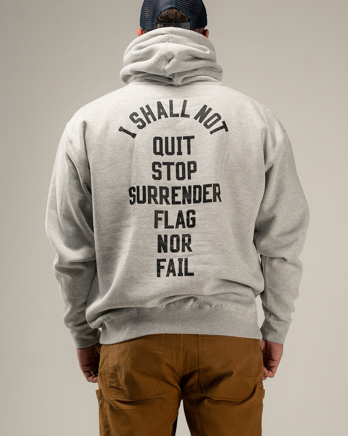 ANTHEM HOODIE - HEATHER GREY