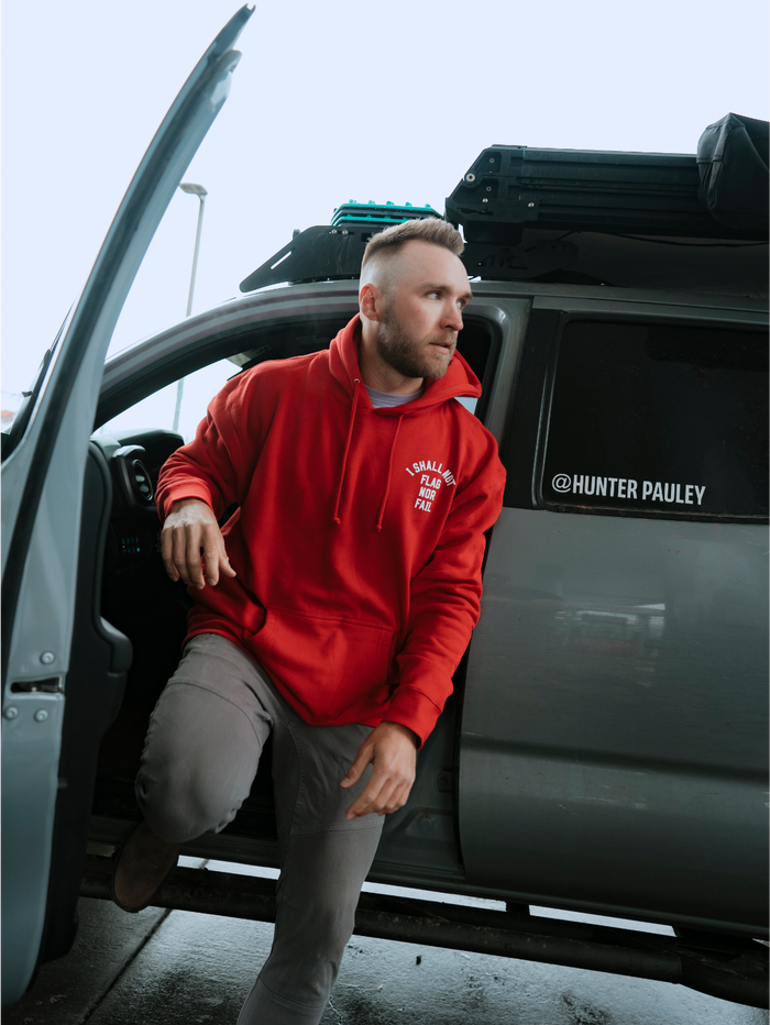 ANTHEM HOODIE - RED