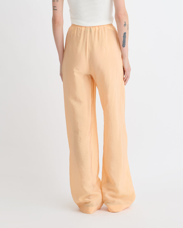 Arvenn - Crepe Organza Pants - Apricot