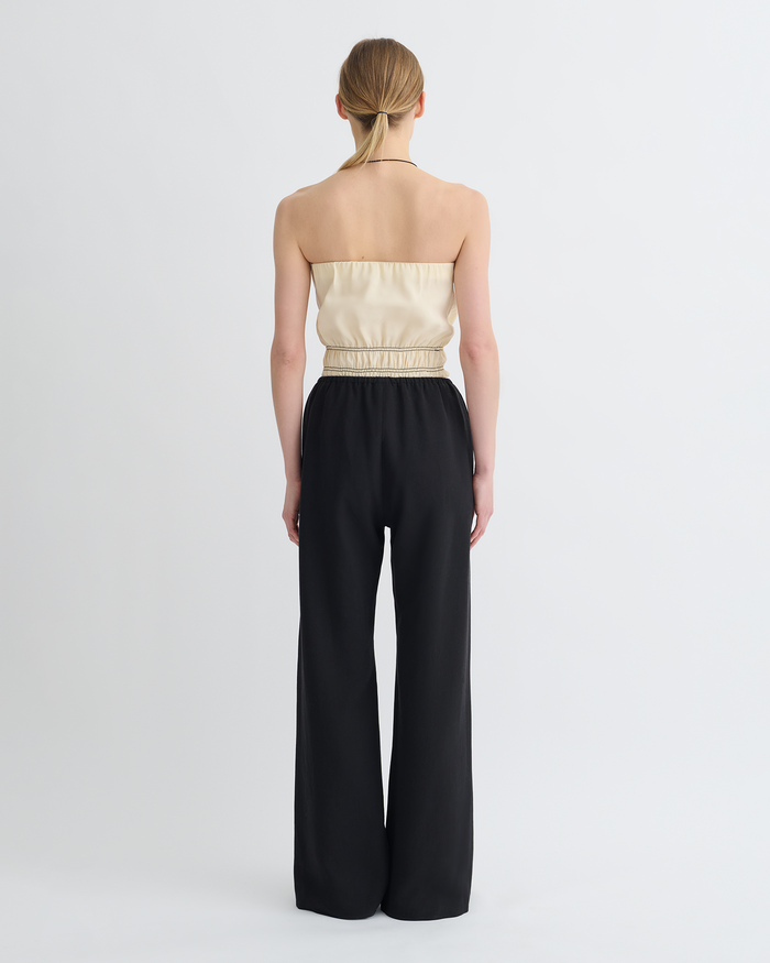 Arvenn - Twill Suiting Pants - Black