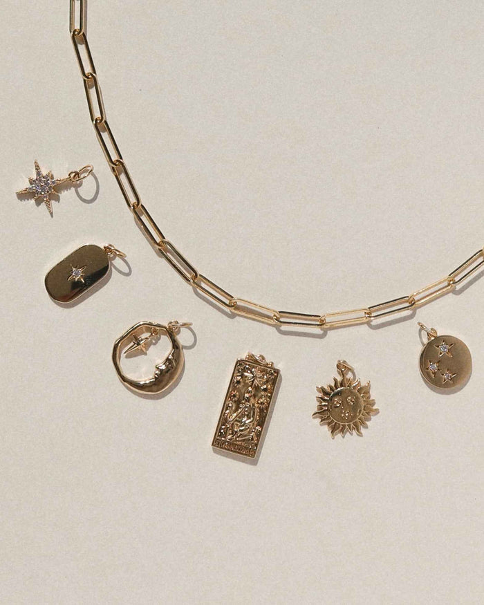 Atlas Moon and Star Charm