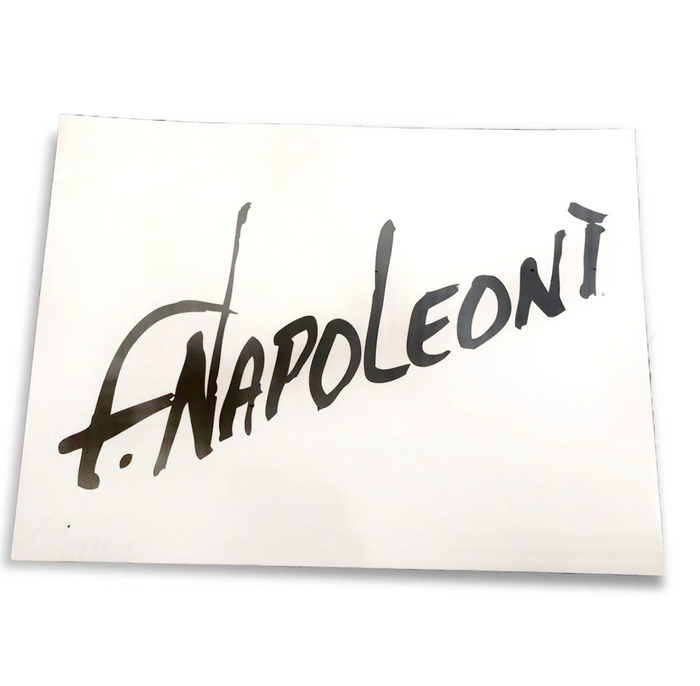 Fabio Napoleoni AUTOGRAPHED The Retrospective Soft Cover Book Book
