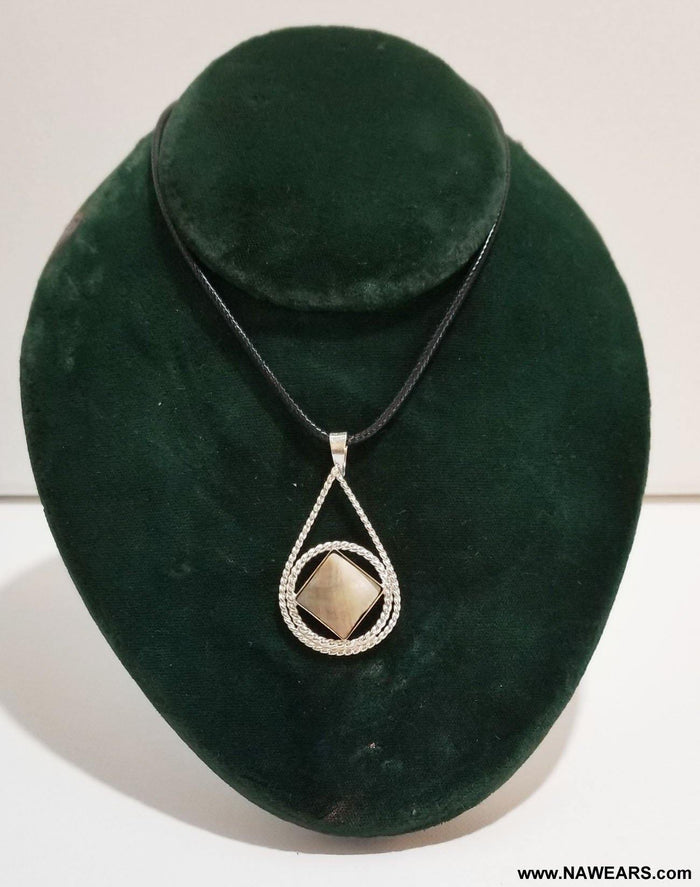 az0158- Silver, NA Symbol Pend - nawears