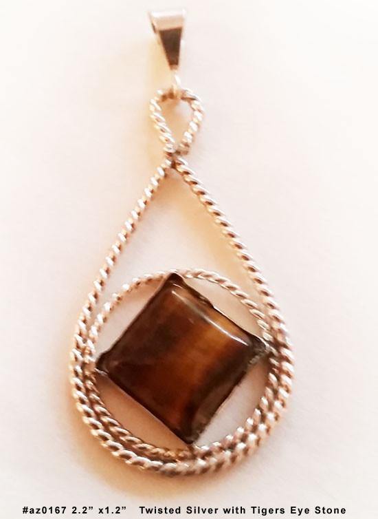 az0168- Silver, NA Symbol Pend - nawears