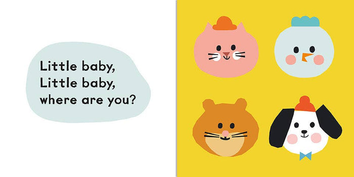 Baby Faces: Little Dog, Where Are You? - Wee Bee Baby Boutique