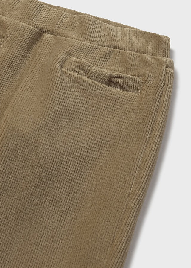 Baby + Toddler Slim Fit Corduroy Pants - Cinnamon - Wee Bee Baby Boutique