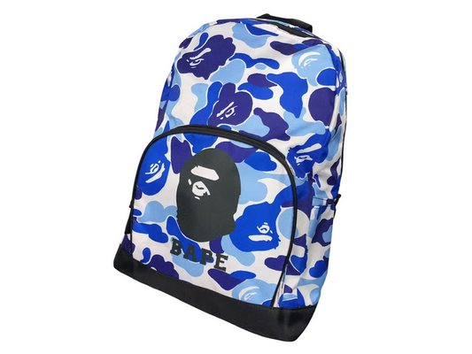 BAPE Baby Milo Camo Bag Blue