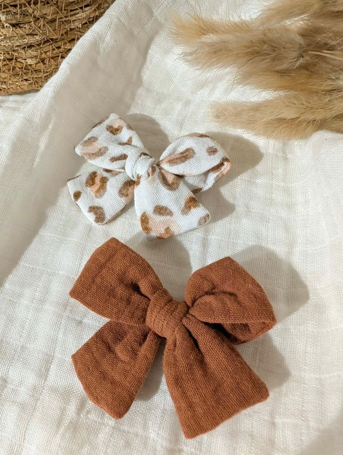 Barrettes noeud | Camel