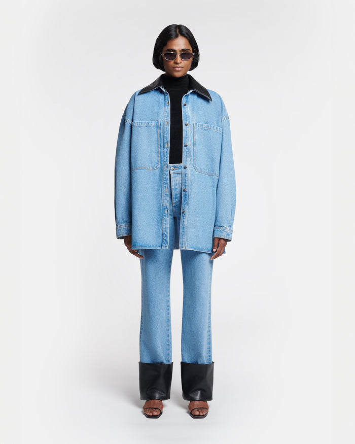 Beaux - Denim shirt - Mid Blue