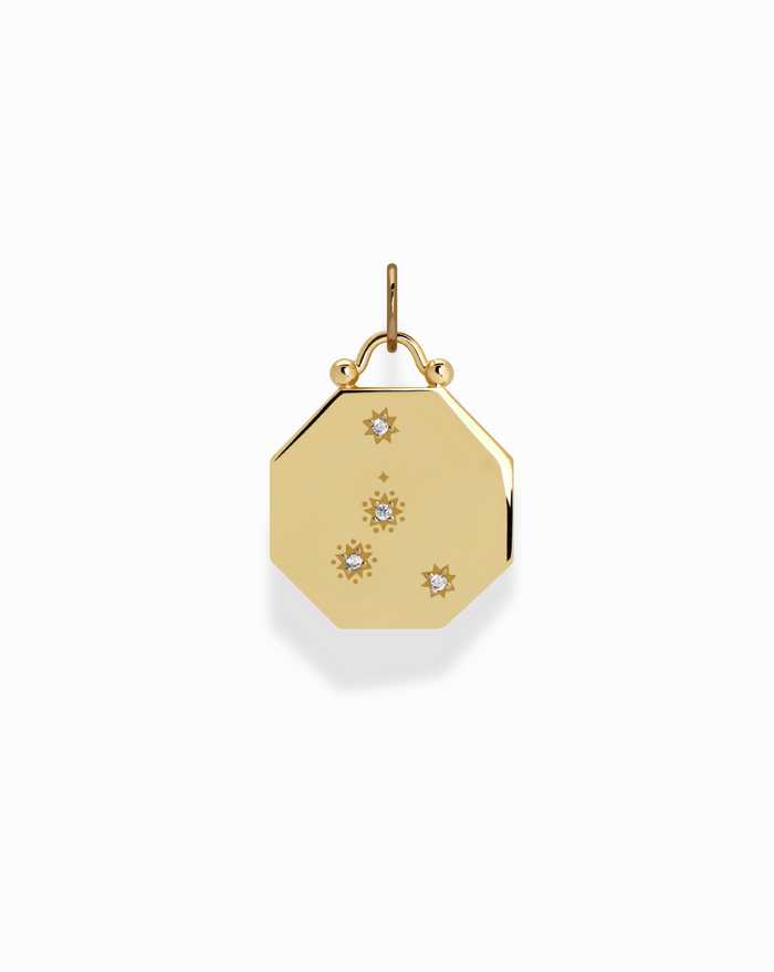 Becca Zodiac Charm - Mod + Jo - Jewelry built to last, advanced plating technology