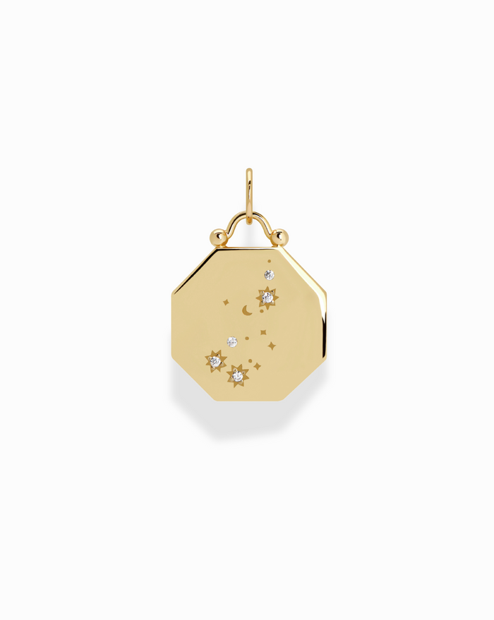 Becca Zodiac Charm - Mod + Jo - Jewelry built to last, advanced plating technology