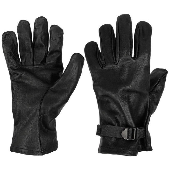 Belgian Army Leather Gloves - Belgian Army Surplus - Gloves