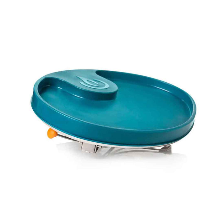 Biolite CampStove portable grill with its protective plastic cover