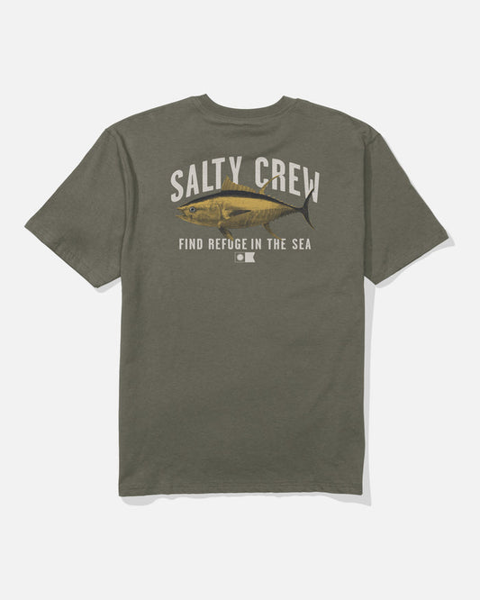 Bitmap Classic Ss Tee - Dusty Olive