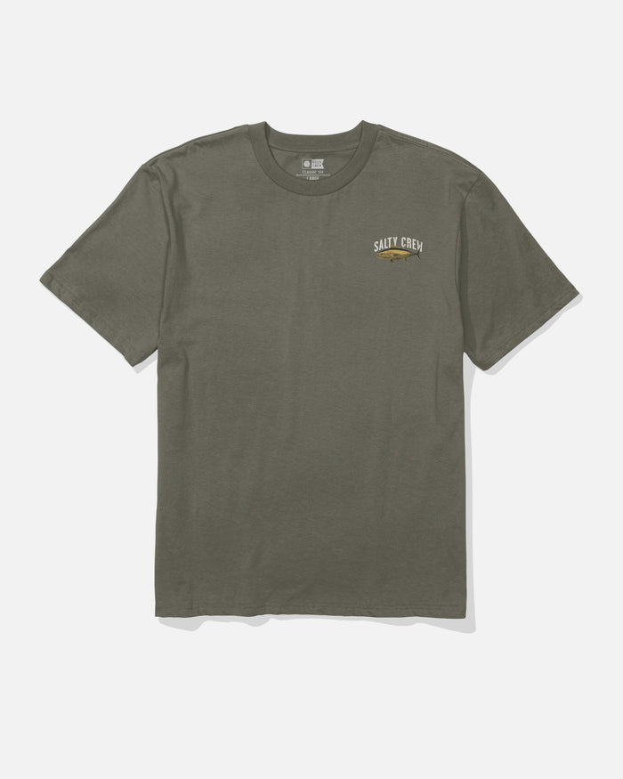 Bitmap Classic Ss Tee - Dusty Olive