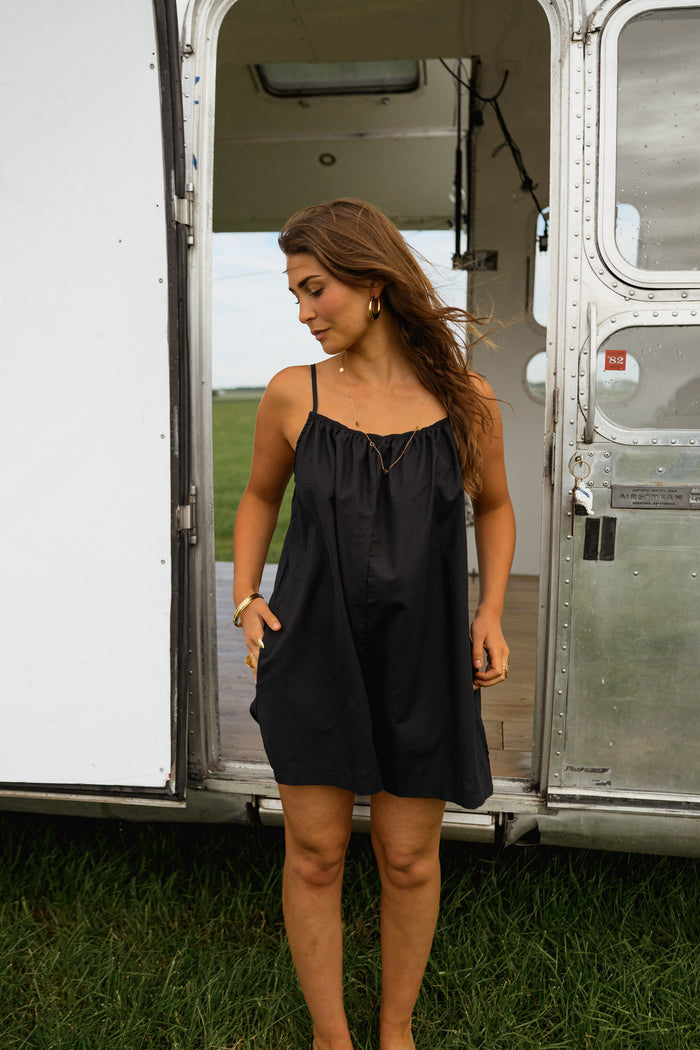 Black Kylie Romper
