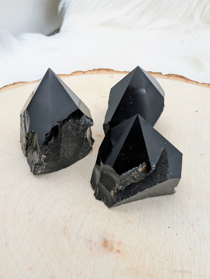 Black Obsidian Points - Sacramento Crystal Co.