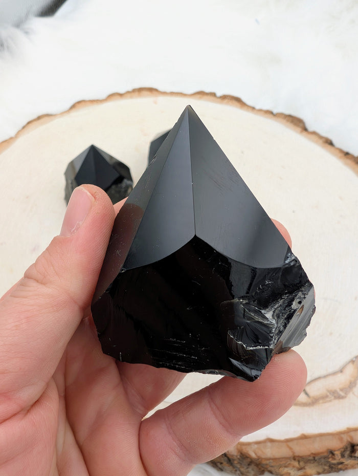 Black Obsidian Points - Sacramento Crystal Co.