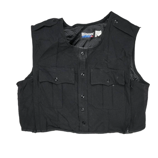 Blauer ArmorSkin Black Carrier Vest - Medium-Large Short - Army & Outdoors - Combat Vests