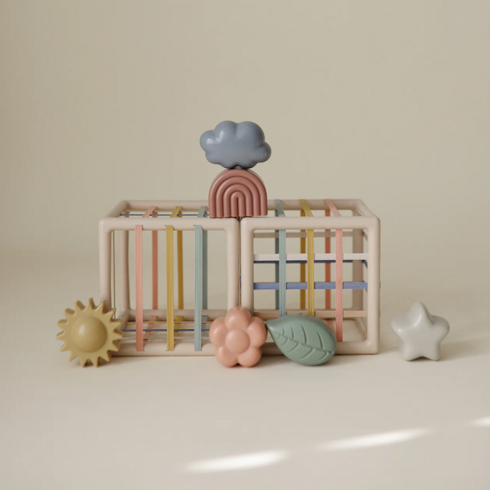 Boîte à formes & élastiques