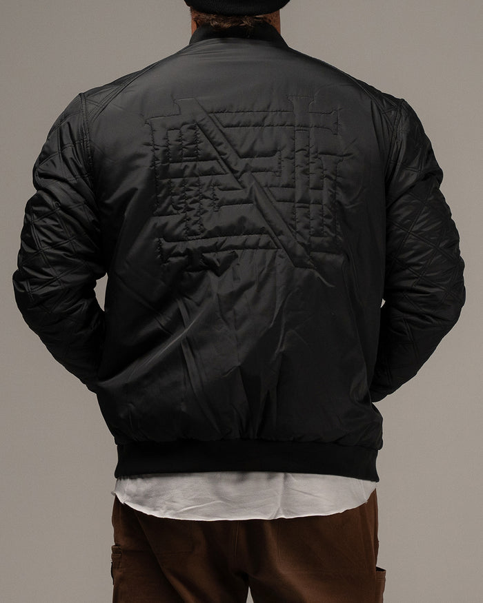 BOMBER JACKET - BLACK