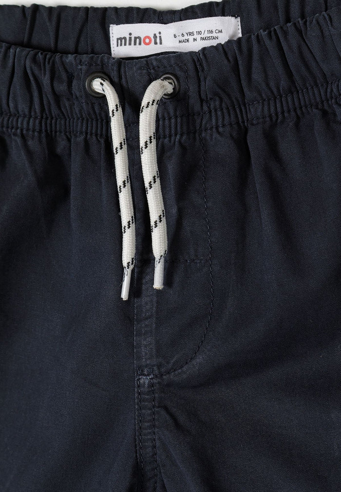 Woven Shorts 3-Pack, Navy White Ochre - 6