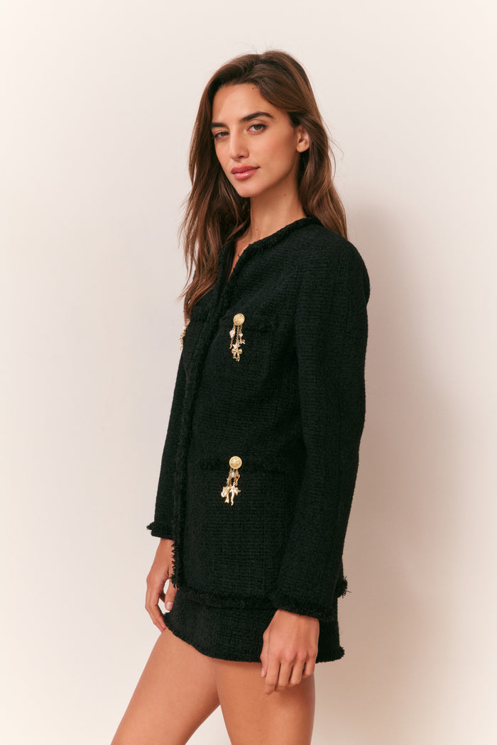 Breya Tweed Mini Skirt