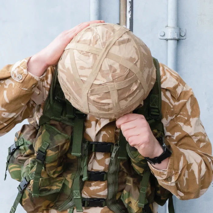 British Army Desert Helmet Cover - British Army Surplus - Helmets