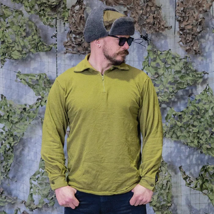 British Army Norwegian Top - Value Grade - British Army Surplus - Base Layers