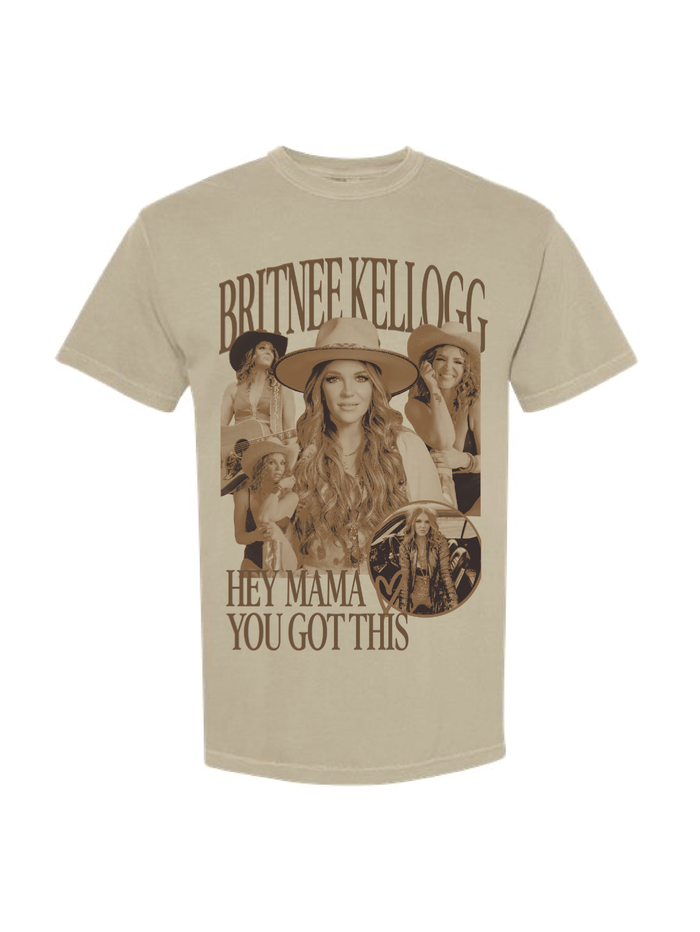 BRITNEE KELLOGG Photo Collage Tee 2025