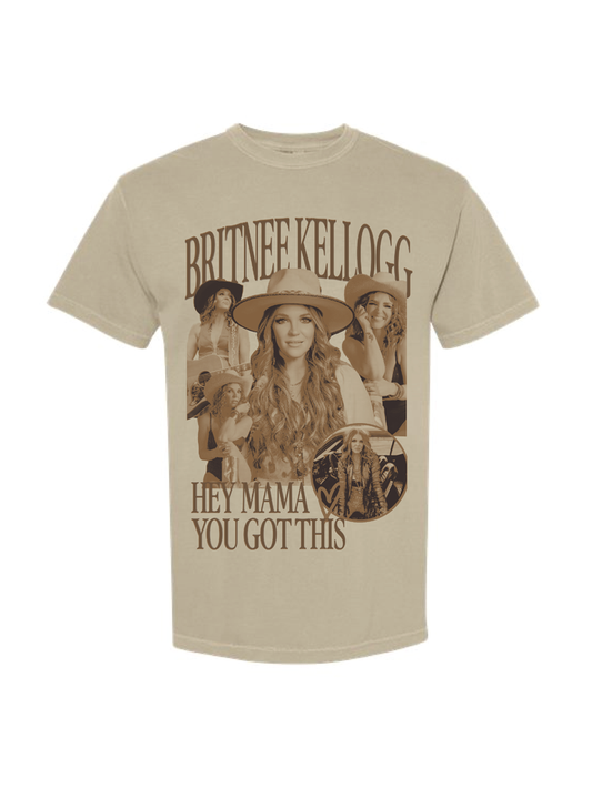 BRITNEE KELLOGG Photo Collage Tee 2025