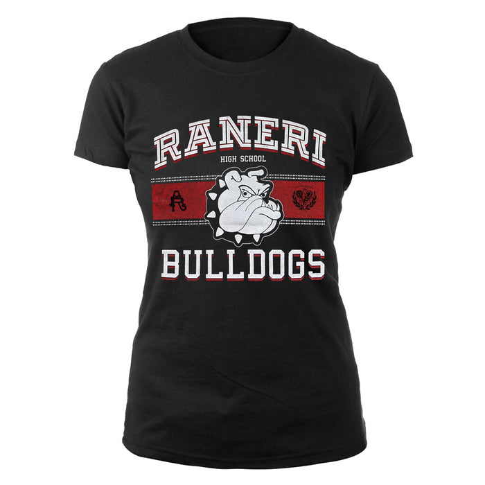 anthony raneri Bulldogs - Ladies Black T-Shirt