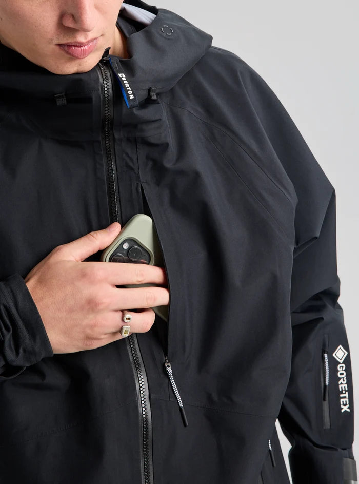 Product image of Burton AG Hardpack GORE-TEX 3L Jacket[Variant:True Black]