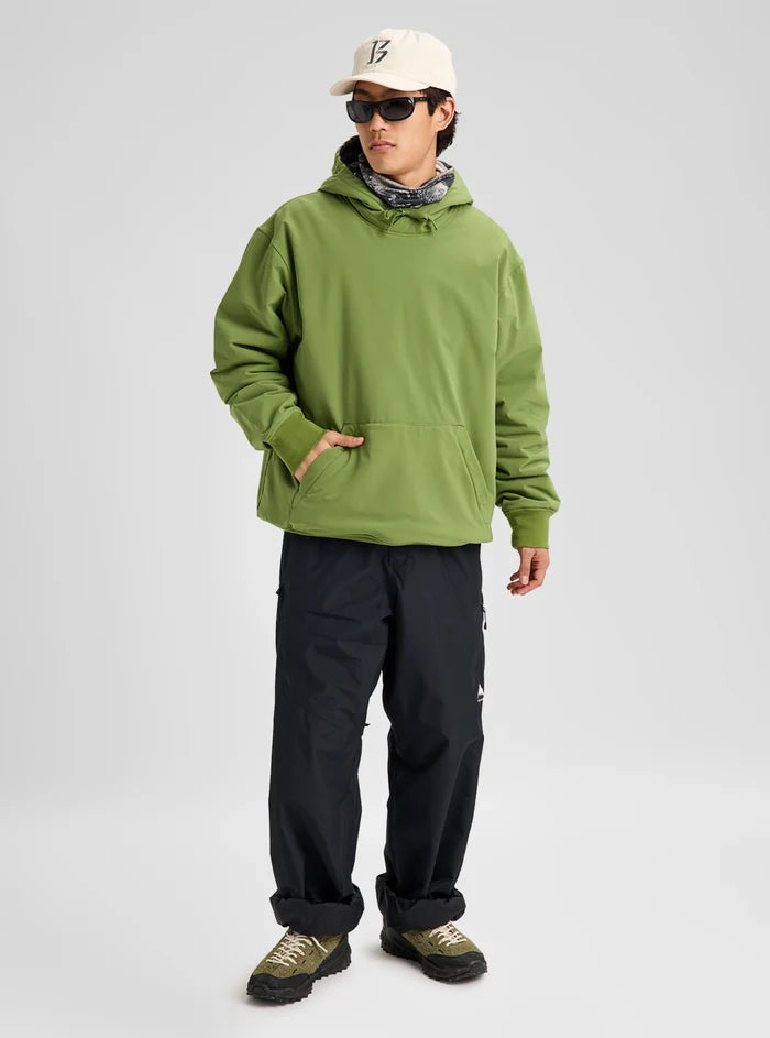 Product Image of Burton Weather Resistant Insulated Pullover Hoodie [Variant: Fern Green]