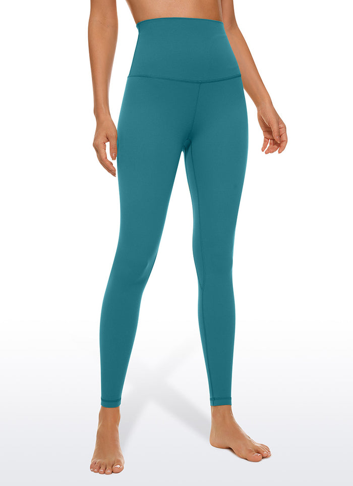 CRZ YOGA Women's Lounge Super High Rise Butterluxe Yoga Leggings 25'' Green Jade
