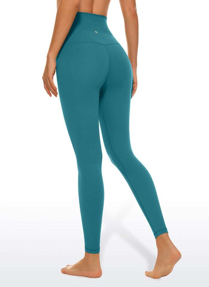 CRZ YOGA Women's Lounge Super High Rise Butterluxe Yoga Leggings 25'' Green Jade