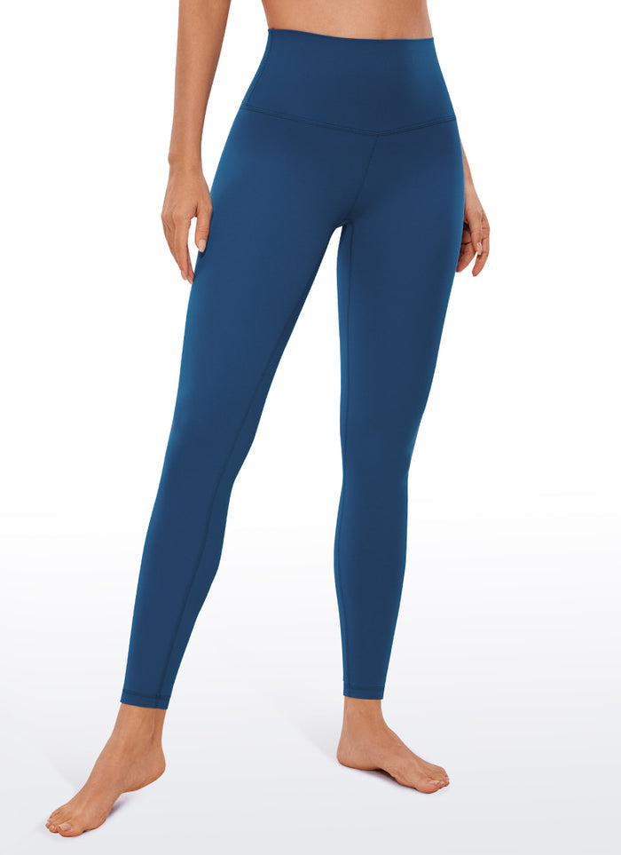 CRZ YOGA Women's Yoga High Rise Butterluxe Ankle Leggings 26.5'' French Navy