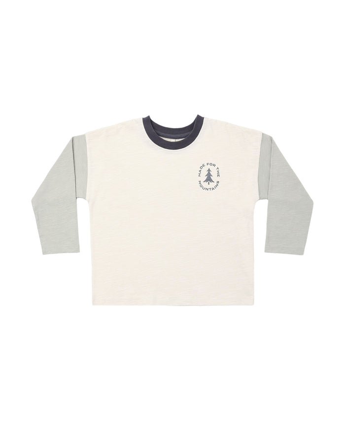Camden Long Sleeve Tee || Made For The Mountains - Wee Bee Baby Boutique