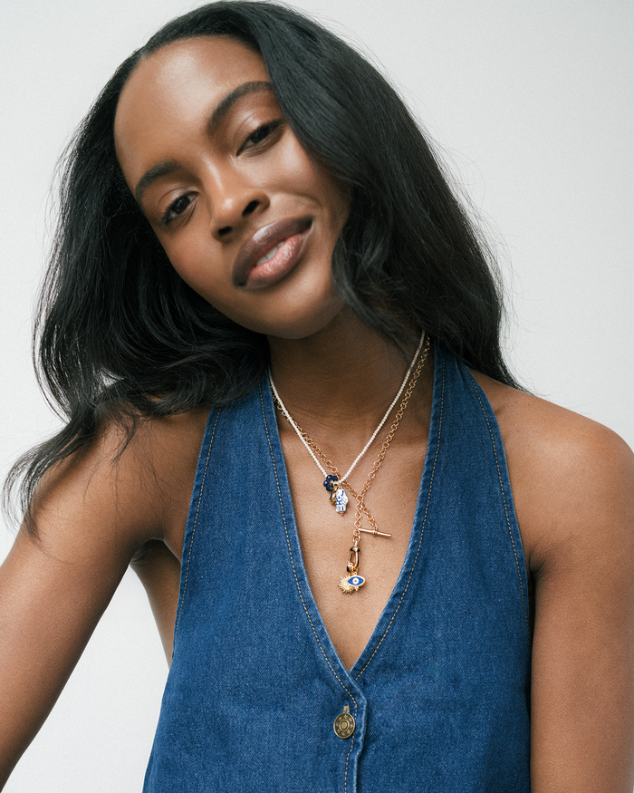 Juno Flower Gemstone Spacer - Mod + Jo - Jewelry built to last, advanced plating technology